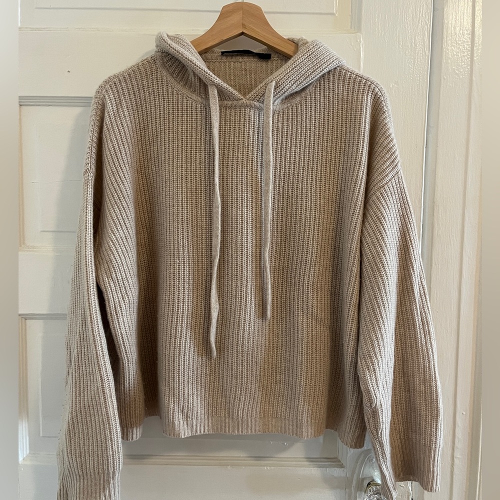 Jenni Kayne Cashmere Fisherman Hoodie - Size XS